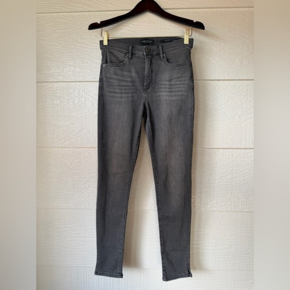 Banana Republic Gray High Rise Legging Jeans 26 Stretch 27”